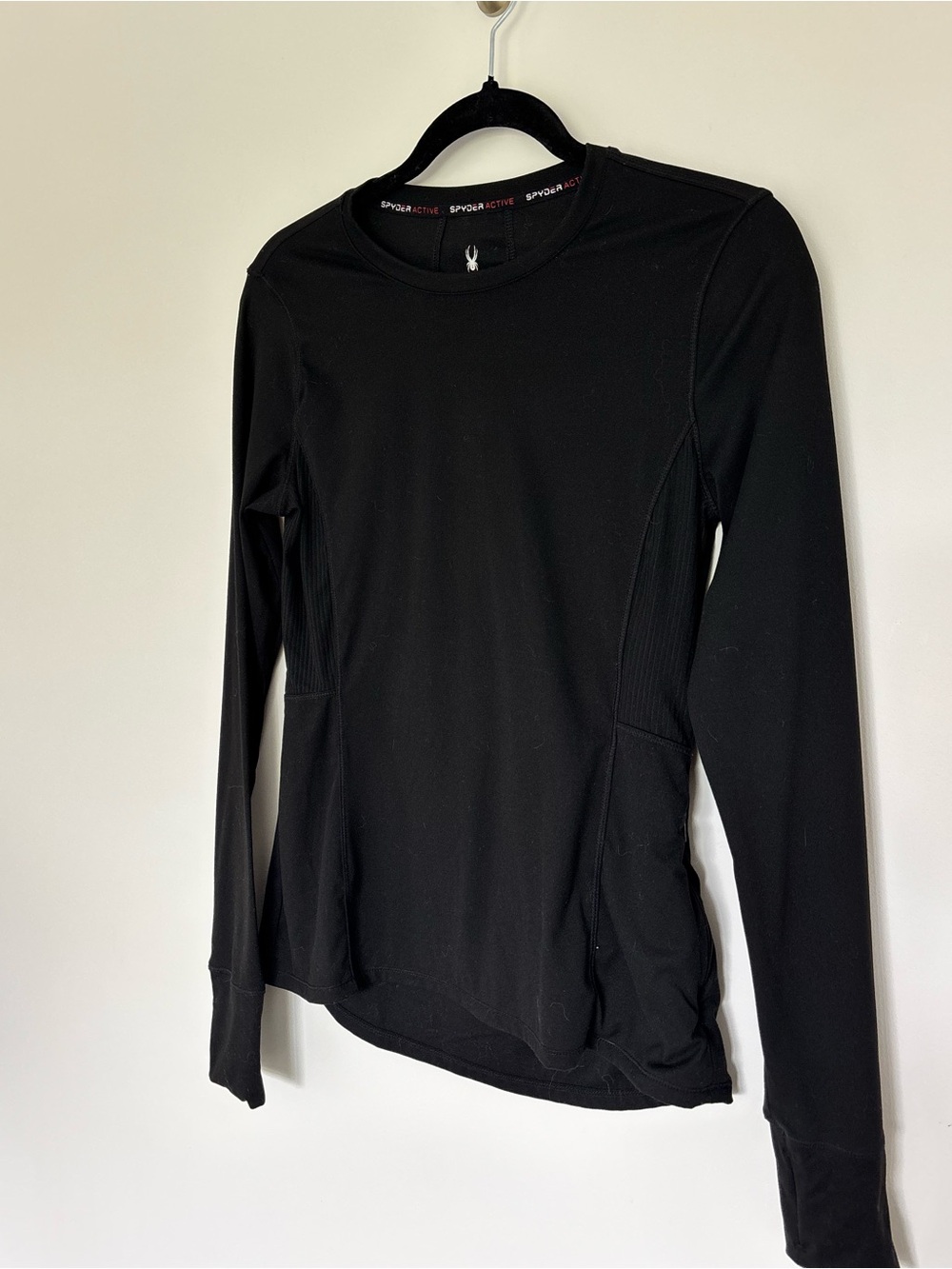 Spyder Women’s Black Long-Sleeve Performance Top - Small